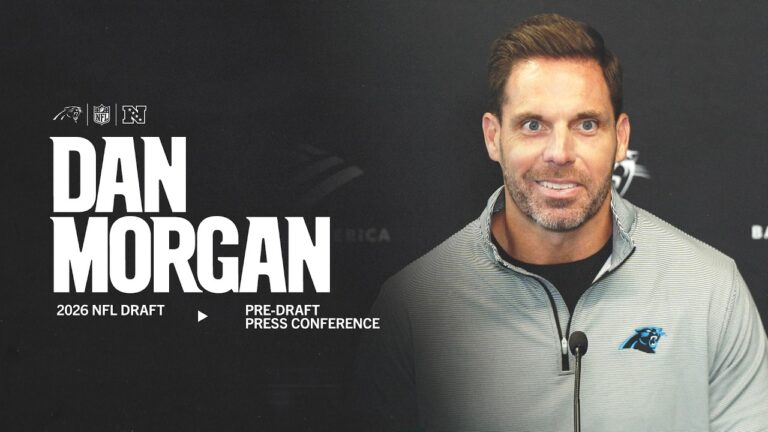 Dan Morgan pre-draft press conference Carolina Panthers