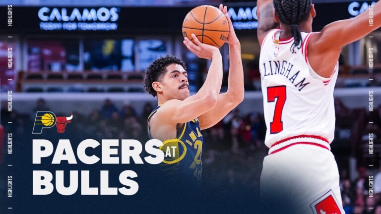 Ethan Thompson Records Career-High 24 Points In Pacers Win Over Bulls Full Game Highlights