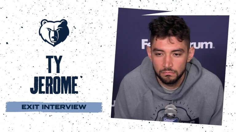 Ty Jerome 2025-26 Grizzlies Exit Interviews