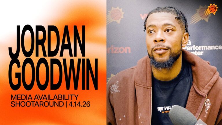 Jordan Goodwin Shootaround Media Availability: Phoenix Suns 4-14-26