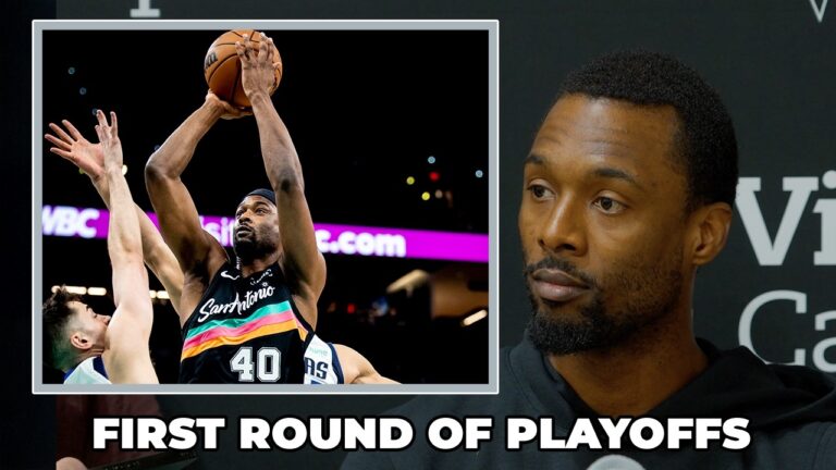 Harrison Barnes on Spurs Playing In the First Round of Playoffs on Sunday