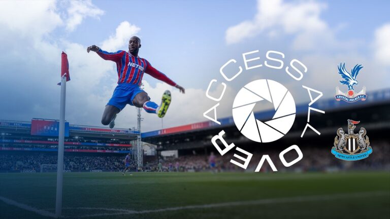 PALACE COMEBACK PITCHSIDE Access All Over: Newcastle