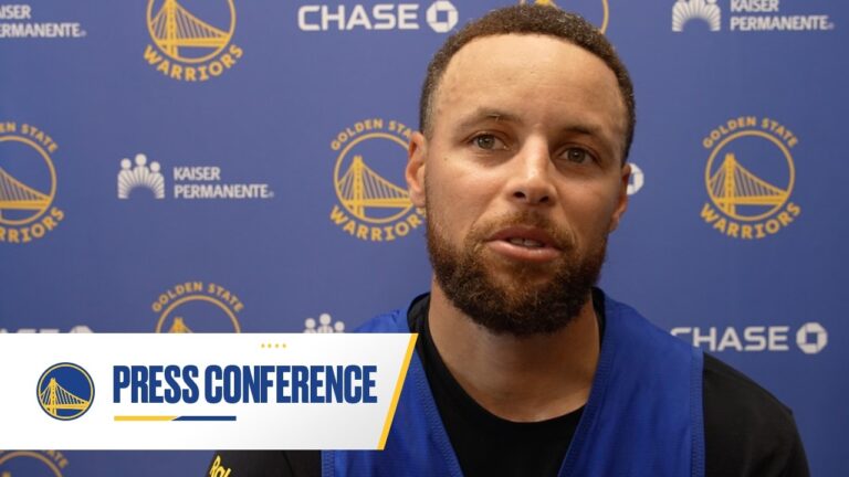 Stephen Curry Previews Warriors Play-In Game vs. Clippers April 14, 2026