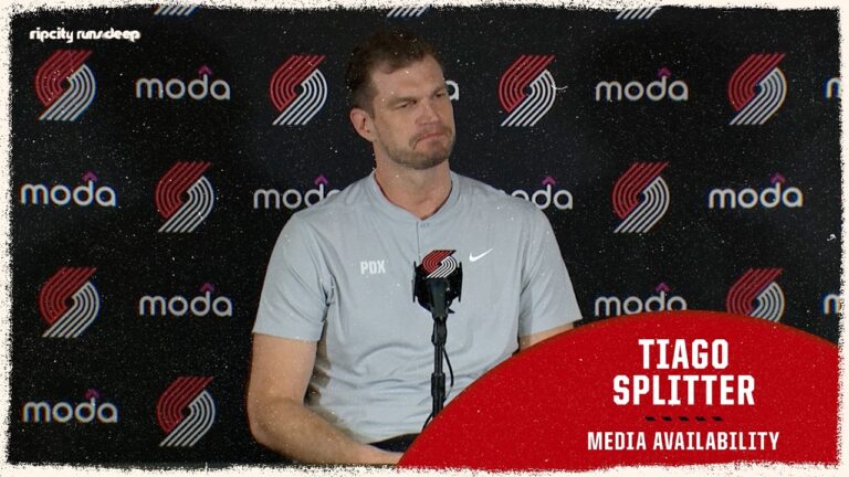 Tiago Splitter Pregame Media Availability Portland Trail Blazers vs LA Clippers March 31, 2026