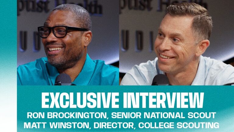 Exclusive interviews with Ron Brockington and Matt Winston Miami Dolphins