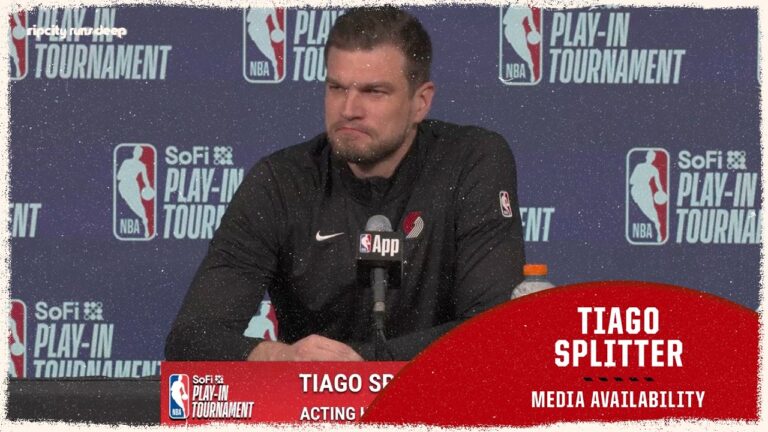 Tiago Splitter Pregame Media Availability Portland Trail Blazers at Phoenix Suns April 14, 2026