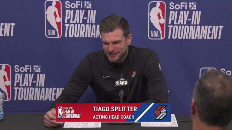 Tiago Splitter After Resilient Play-In Win vs. Phoenix Suns Portland Trail Blazers Apr. 14, 2026
