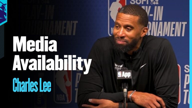 Hornets vs Heat: Coach Charles Lee Postgame Media Availability 4 14 2026