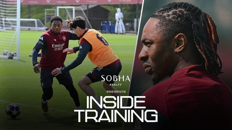 CHAMPIONS LEAGUE READY INSIDE TRAINING Preparations intensify ahead of Sporting CP UCL