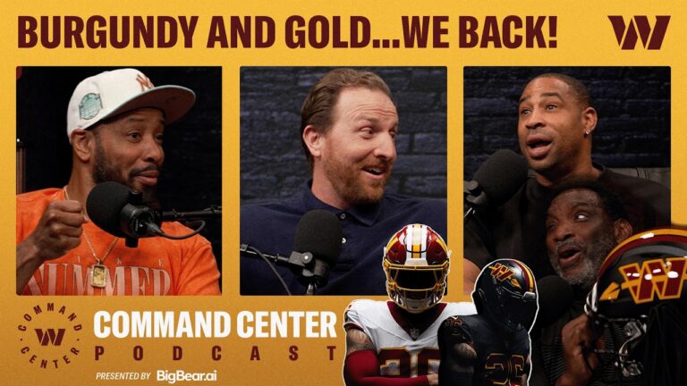 NEW UNIFORM INSTANT REACTION!!! feat. Doug Williams Podcast Washington Commanders NFL