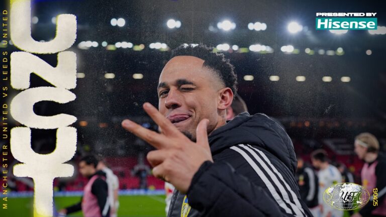History made at Old Trafford! Uncut exclusive footage Manchester United 1-2 Leeds United