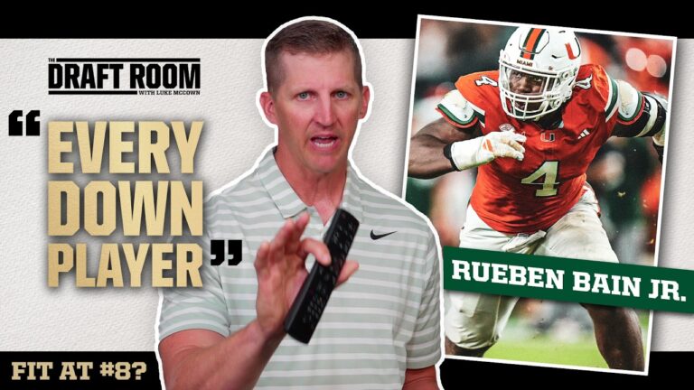 Rueben Bain Jr. Film Breakdown The Draft Room w Luke McCown