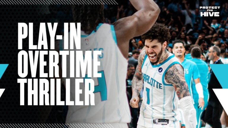 Full Overtime Highlights of Hornets Play-In Thriller!
