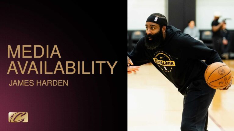 Cavs Practice James Harden Media Availability 04.15.2026