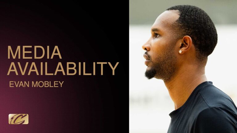 Cavs Practice Evan Mobley Media Availability 04.15.2026