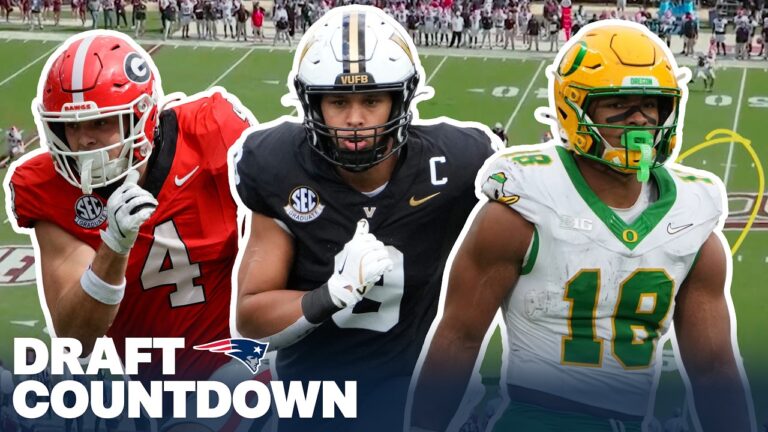 Top 5 Tight End Options in the 2026 NFL Draft Patriots Draft Countdown