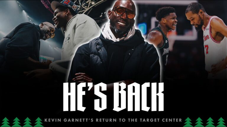 Track The Pack: Kevin Garnett RETURNS To Target Center Anthony Edwards vs. Kevin Durant