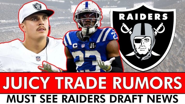 JUICY Raiders Trade Rumors MUST SEE Raiders Draft News
