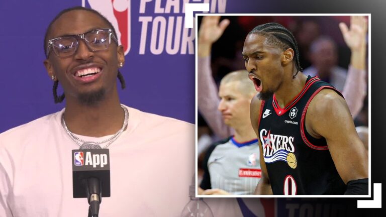 I promised guys that we were going to get in the playoffs Tyrese Maxey Sounds Off April 15, 2026