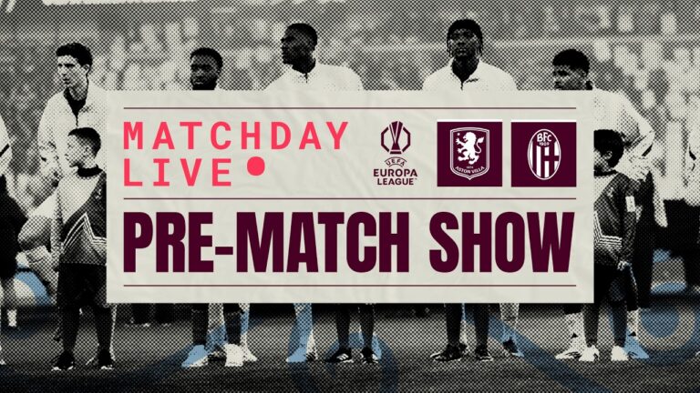 VILLA v BOLOGNA MATCHDAY LIVE UEL