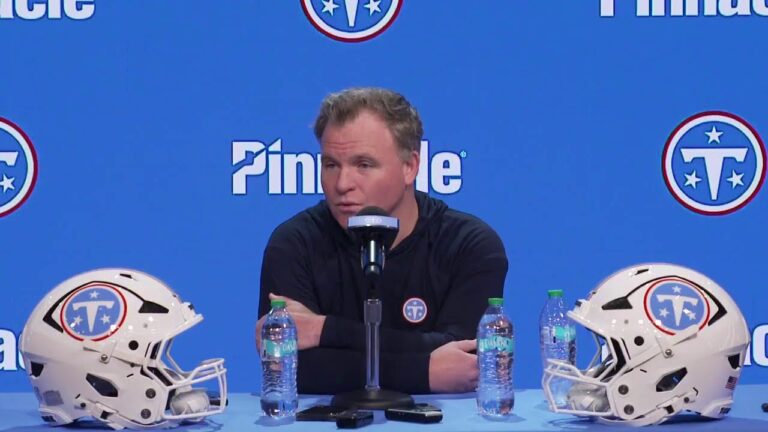 Live Press Conference: 9 AM CT: GM Mike Borgonzi