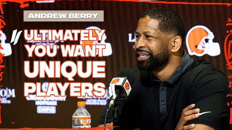 Andrew Berry Press Conference: It’s an exciting week
