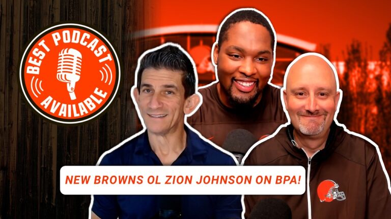 OL Zion Johnson on Coach Monkens Energy Best Podcast Available 4.16.26