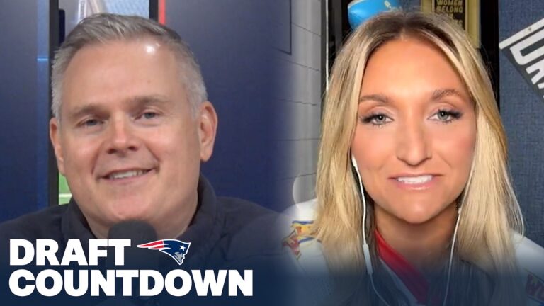 Paige Dimakos of The Draft Network Gives 2026 Patriots Draft Predictions Draft Countdown