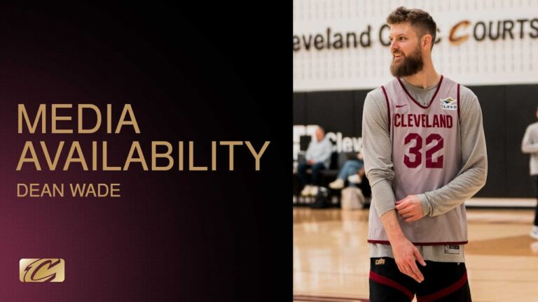 Cavs Practice Dean Wade Media Availability 04.16.2026