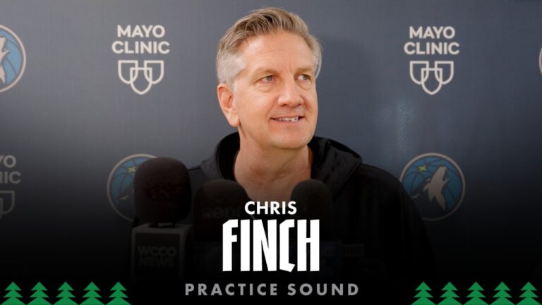 The Players Are Really Locked In. Chris Finch Practice Sound 04.16.26