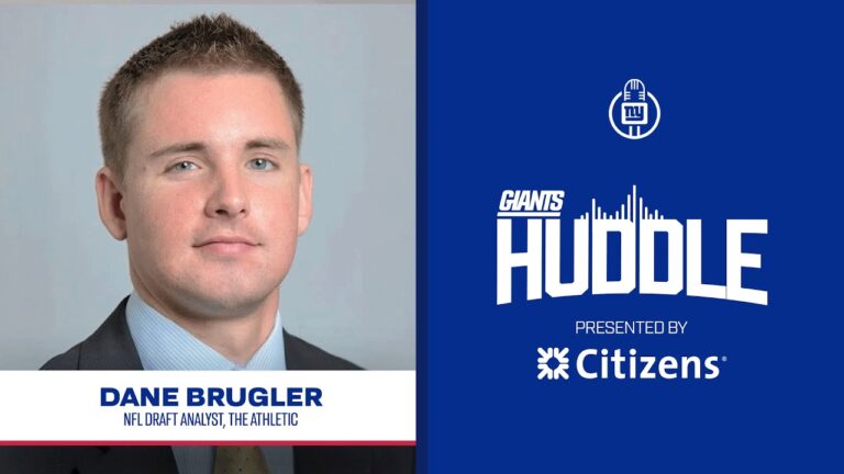 Draft Analyst Dane Brugler on Draft Pick Evalutations Giants Huddle New York Giants