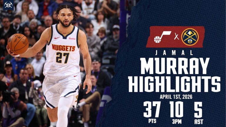 JAMAL MURRAY 37 Points Denver Nuggets Full Game Highlights