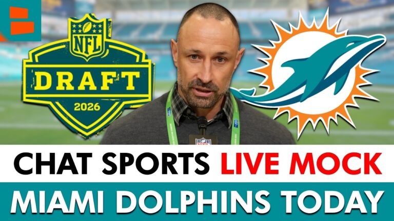 Miami Dolphins LIVE 2026 NFL Mock Draft Chat Sports NFL Draft Special