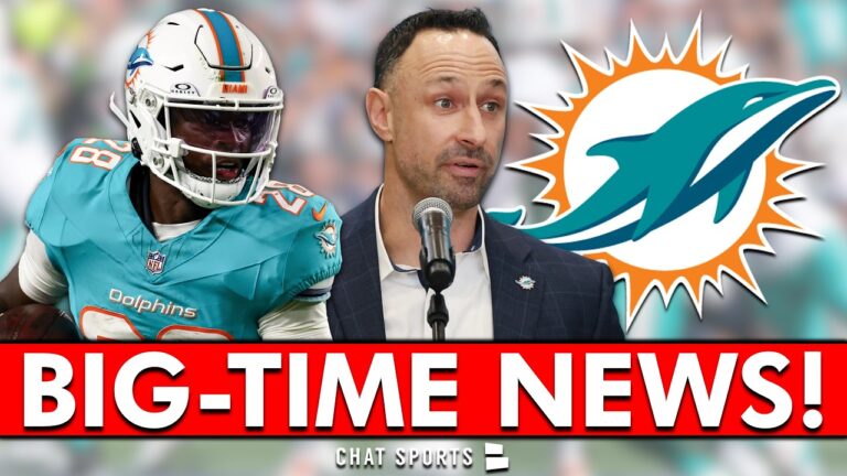 NO DEVON ACHANE TRADE! Extension Soon? Dolphins Rumors Following Jon-Eric Sullivan Press Conference
