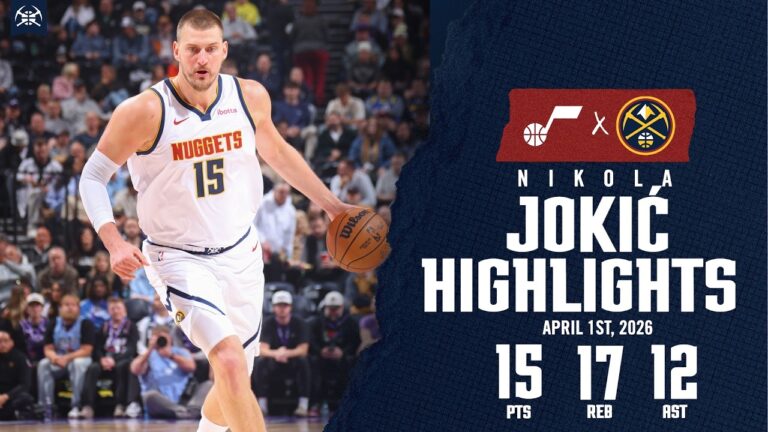 Nikola Jokić Triple-Double Game Highlights DEN vs. UTA