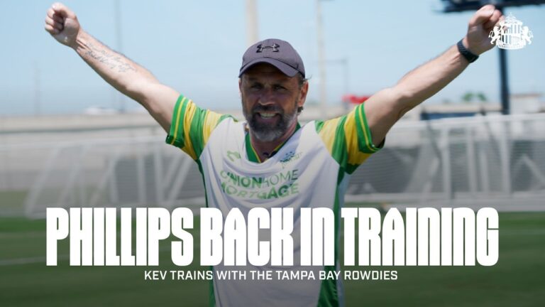Phillips Back In Training Super Kev Trains With The Tampa Bay Rowdies