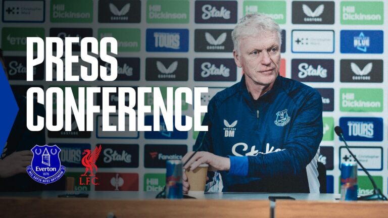 EVERTON v LIVERPOOL David Moyes’ Premier League press conference