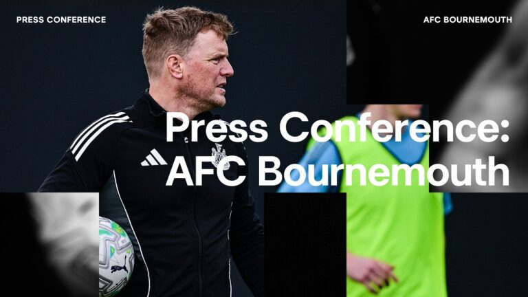 PRESS CONFERENCE Eddie Howe pre-AFC Bournemouth (H)