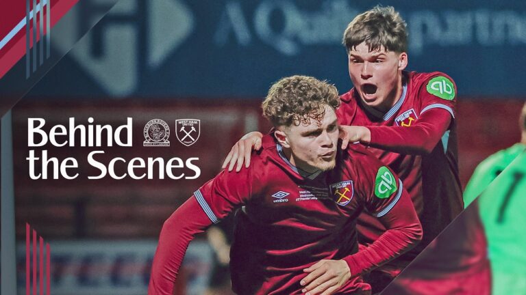HISTORY MADE! Blackburn Rovers U17 2-3 West Ham U17 Behind the Scenes