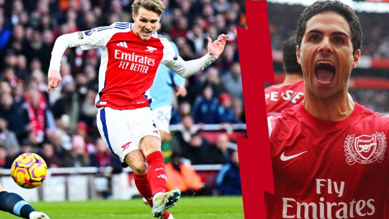 BEST Arsenal Goals vs Man City Ft. Martin Odegaard & Mikel Arteta Part 2