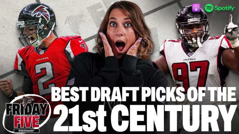 We draft the best Falcons draft picks of the 21st century! Who goes first overall?? Friday Five