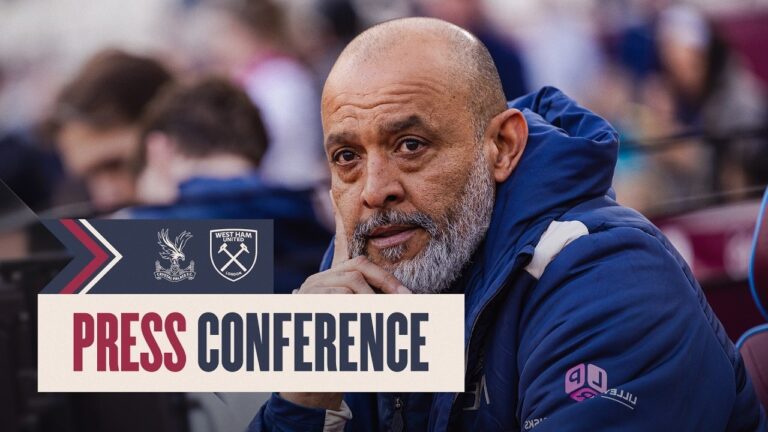 Above The Line & Wolves Boost Nuno Espírito Santo’s Press Conference Crystal Palace v West Ham