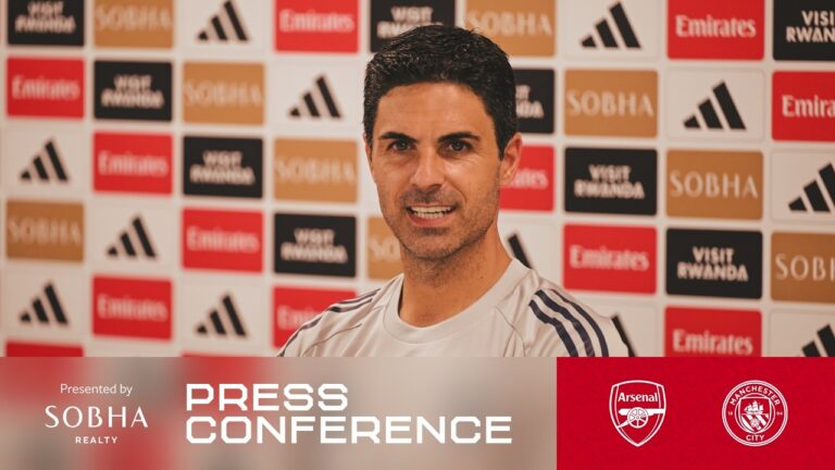 PRESS CONFERENCE Mikel Arteta on Manchester City Team news, the mindset & our opponents