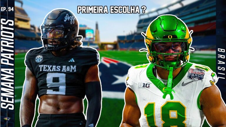 GUIA ABSURDO do Draft: os melhores prospectos para os Patriots! Feat. Weinny Eirado. Ep.95