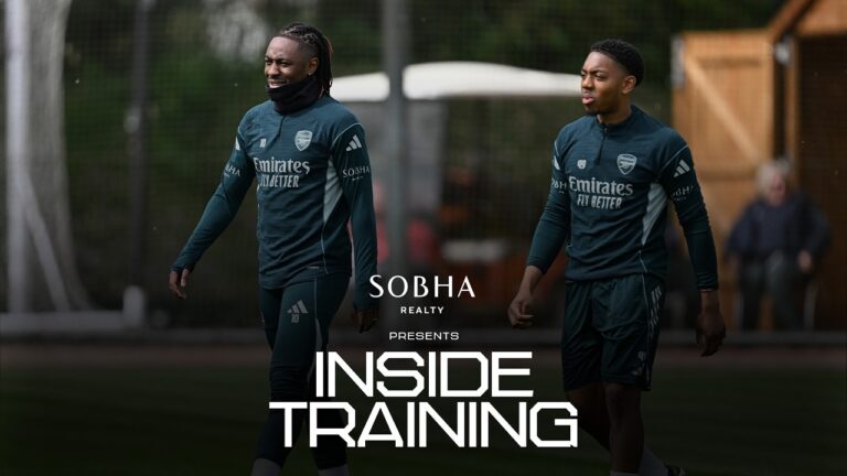 GYM WORK, FINISHING & MUCH MORE INSIDE TRAINING Manchester City (A) EPL
