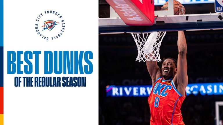 One Hour of the Best Dunks of the 2025-26 NBA Regular Season OKC Thunder