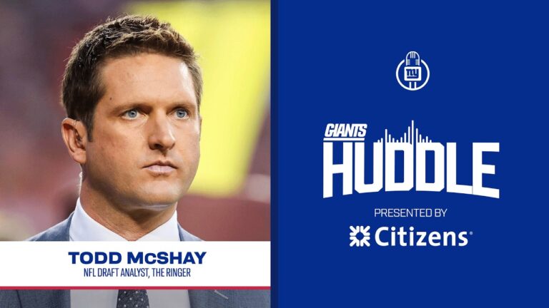 The Ringer&39s Todd McShay On Latest Mock Drafts Giants Huddle New York Giants