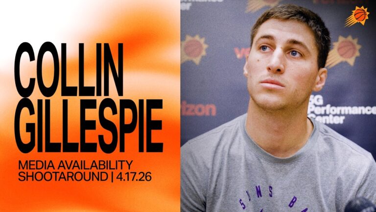 Collin Gillespie Shootaround Media Availability Phoenix Suns 4-17-26