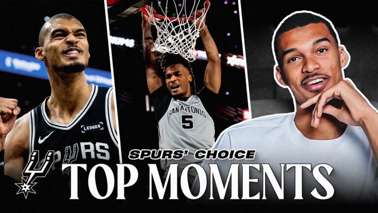 Spurs Players Pick Their BEST Moments of the Season
