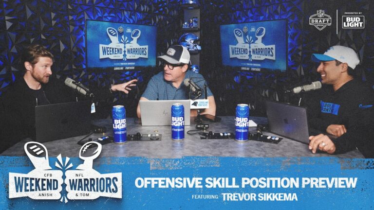 Weekend Warriors Draft Special Presented by Bud Light Ep 2: Skill Positions Carolina Panthers